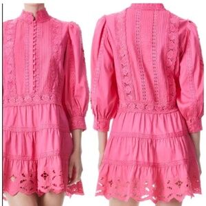 Alice + Olivia Embroidered Dress